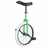 20"  UDC Club Unicycle Green/White