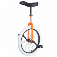 20"  UDC Club Unicycle Orange/White